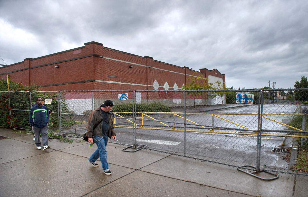 The former Rite Aid store in Tacoma’s Hilltop neighborhood was purchased by Forterra, a land conservation nonprofit that plans to turn it into affordable housing and retail space. The property is shown on Tuesday, Sept. 17, 2019.