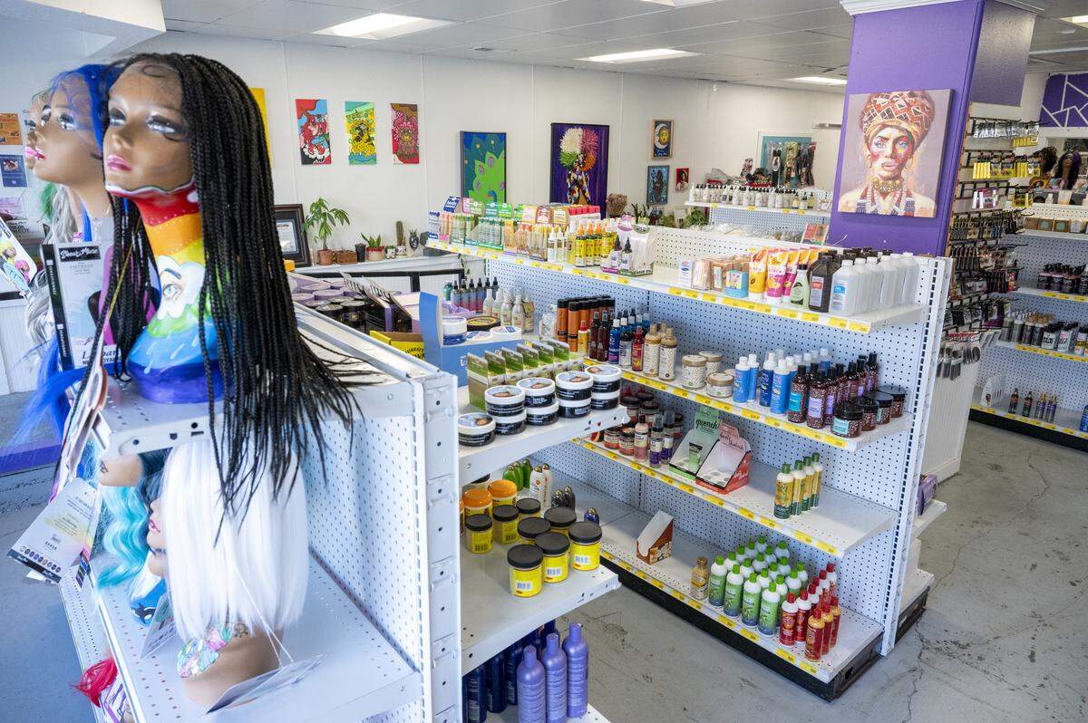 Mattice Beauty Supply is nearly in its fifth year of business, pictured on Wednesday, Sept. 10, 2025, in Tacoma.