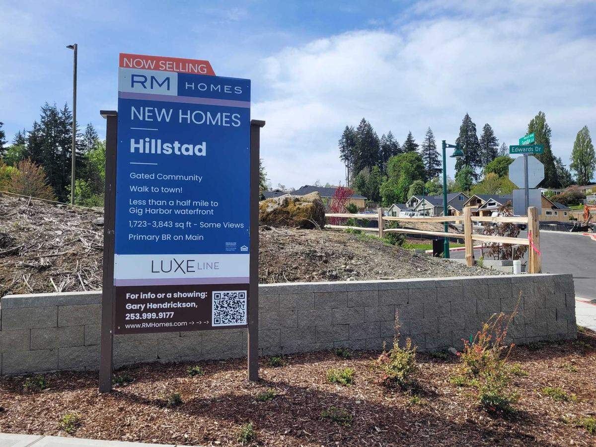 RM Homes is building 14 homes at 7524 Sandin Lane in Gig Harbor