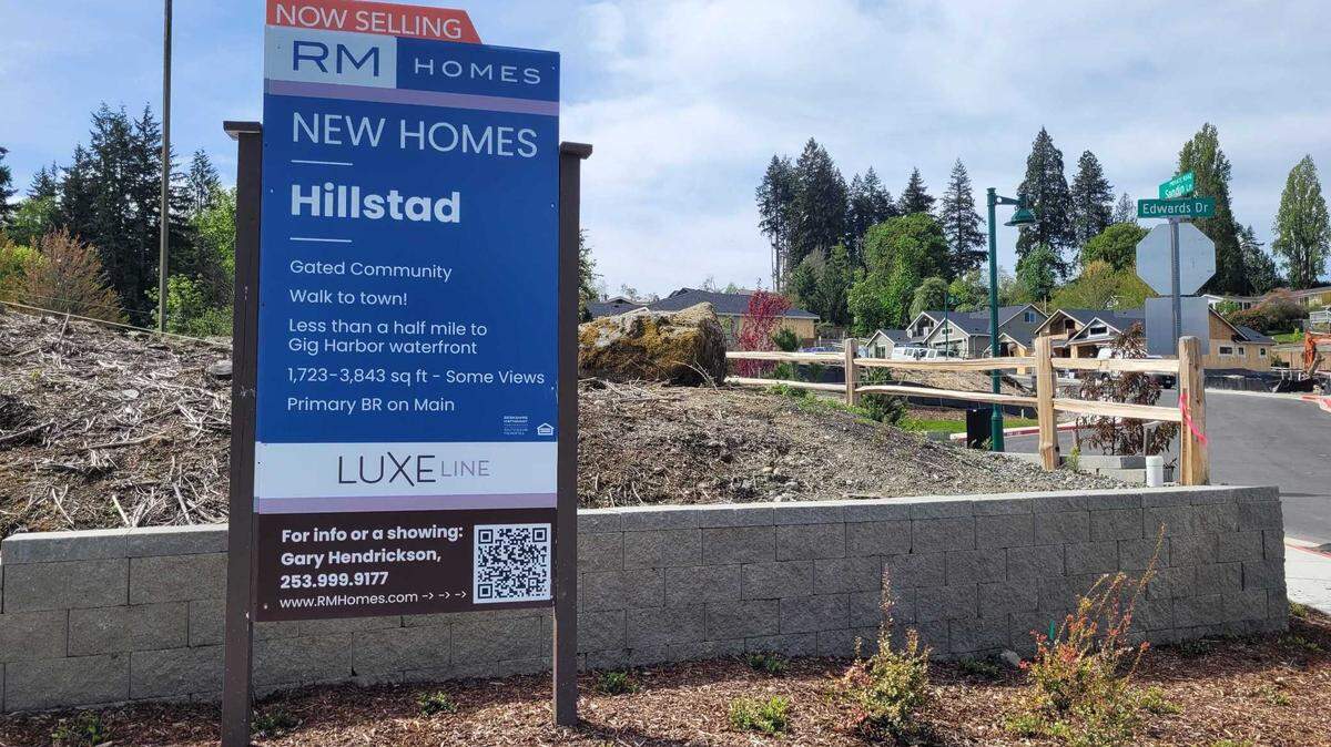 RM Homes is building 14 homes at 7524 Sandin Lane in Gig Harbor