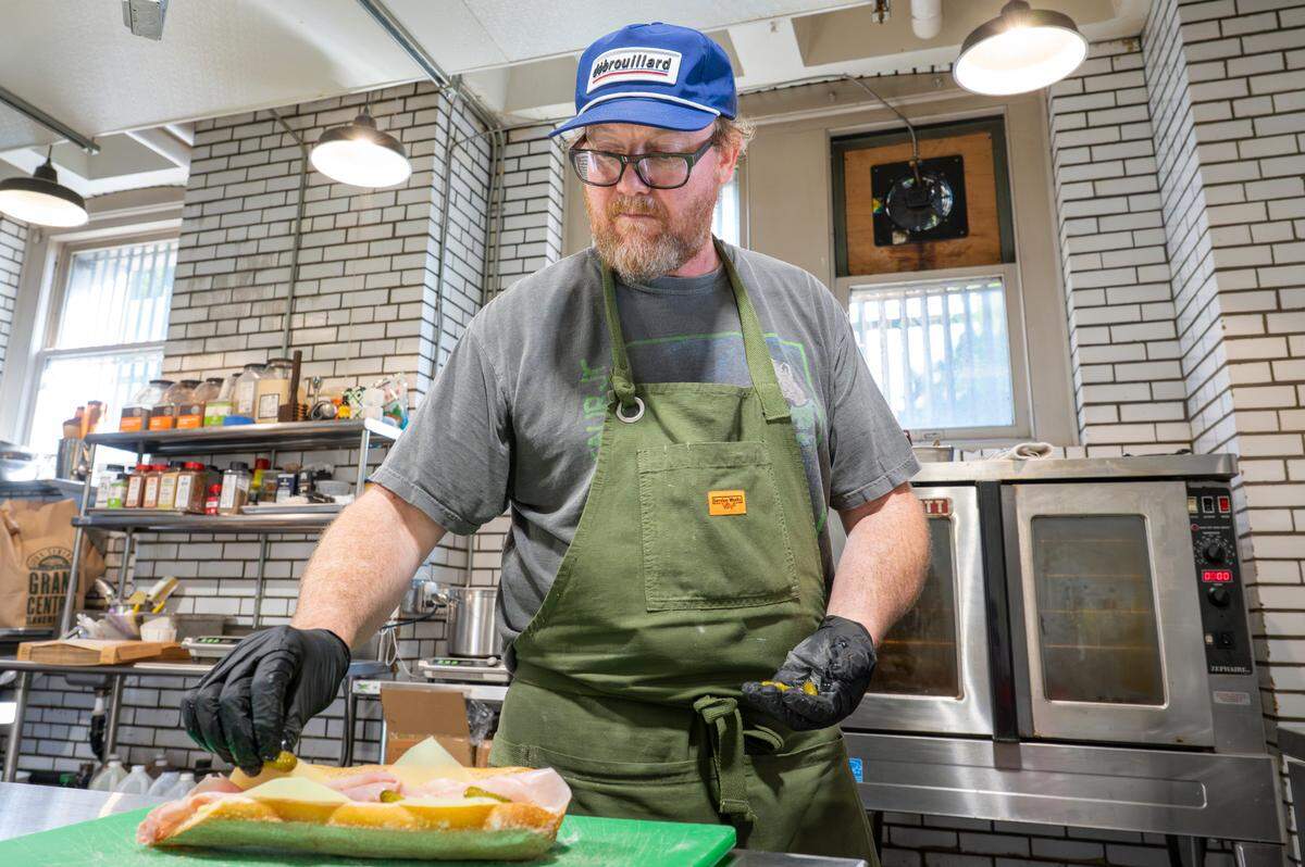 Cooper worked his first kitchen job while in college in Olympia, later cooking in Savannah, Chicago, Seattle and now Tacoma, where he has made his home. He wanted to offer “something simple, a little rustic,” with high-quality ingredients and classic techniques.