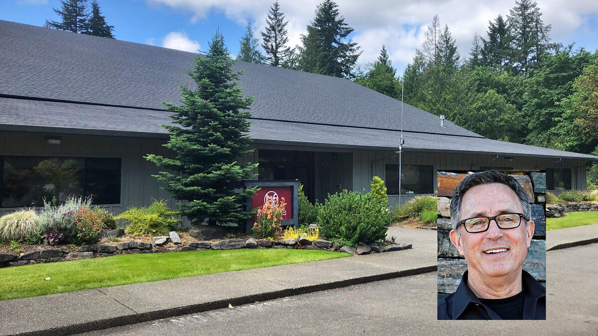 Harborview Fellowship Church in Gig Harbor and Pastor Mike Riches.