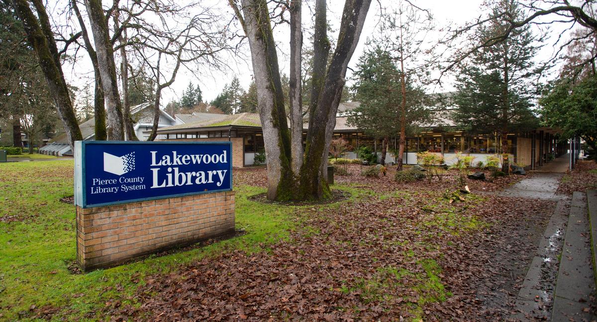 Lakewood Library, the largest and busiest in the Pierce County Library System, is showing the wear and tear of over a quarter million users per year, says executive director Georgia Lomax.