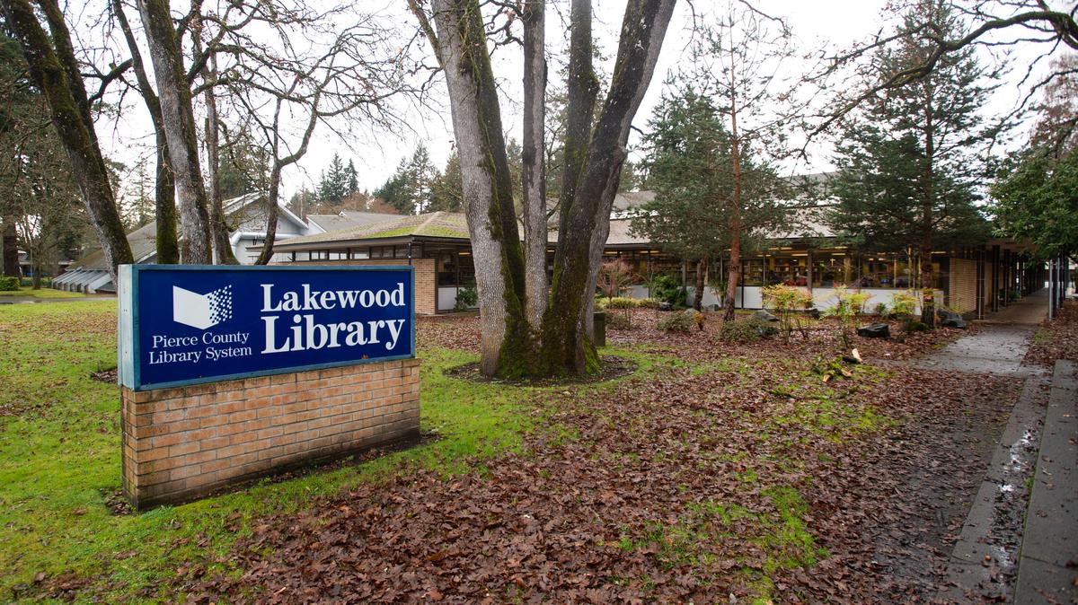The Pierce County Library System has announced it will close the Lakewood library next month because of a damaged roof. 