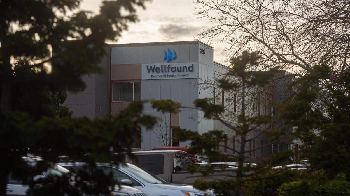 The Wellfound Behavioral Health Hospital in Tacoma on Jan. 14, 2021.