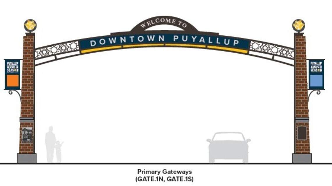 Puyallup’s $2.5 million ‘welcome’ arches might get pricier. Mayor has concerns