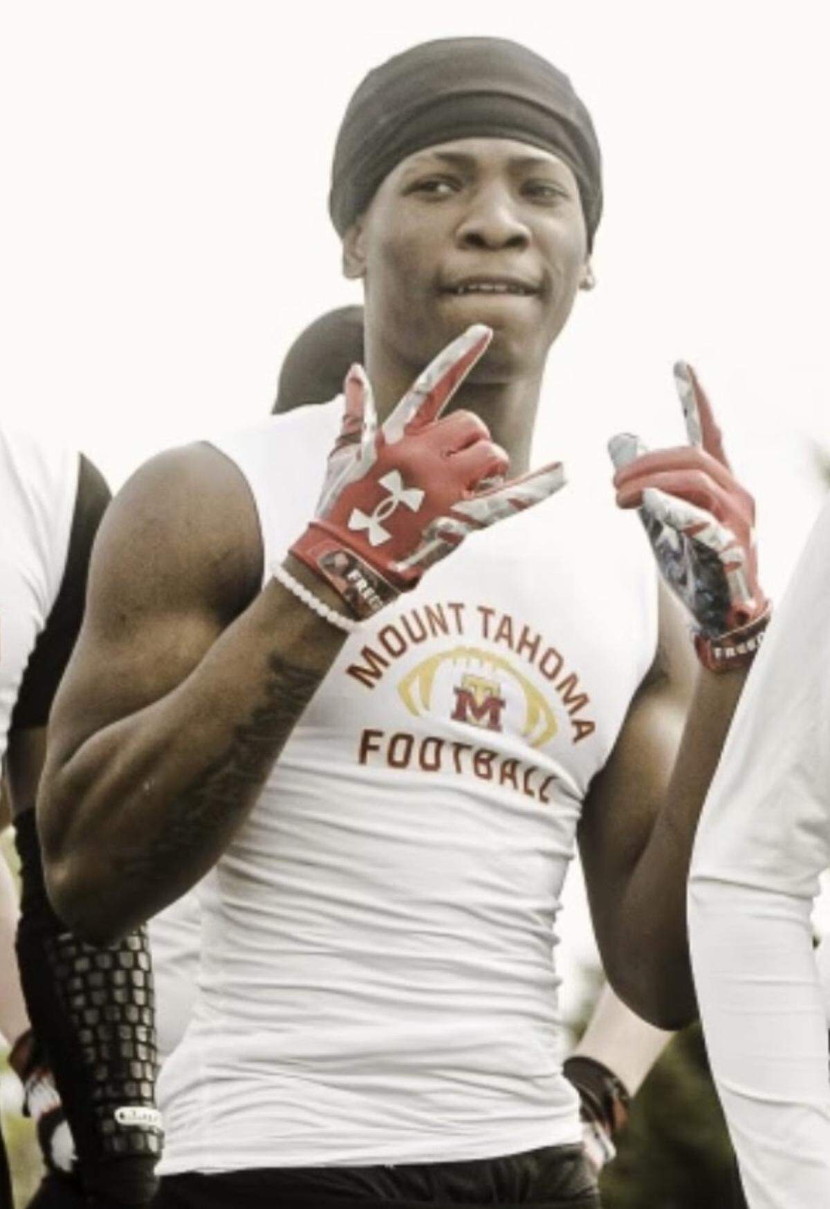 Veron Lockett, a junior at Mount Tahoma and player on the football team, died from a shooting in Tacoma on Sunday, April 20, 2025.