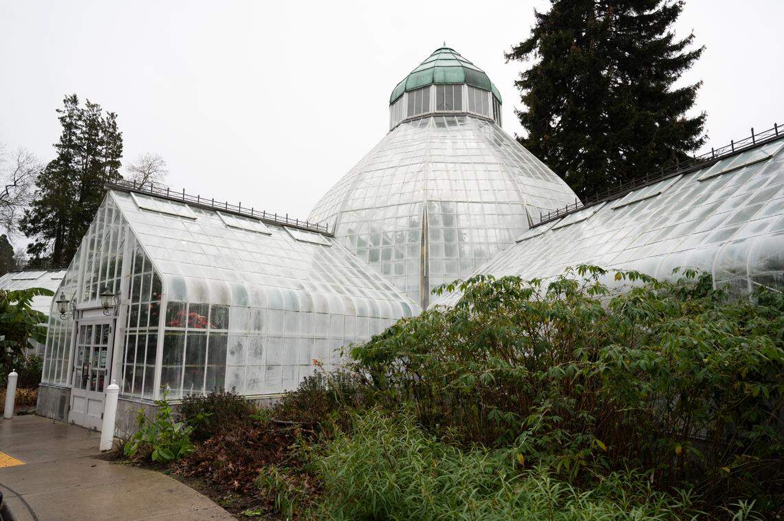The W.W. Seymour Conservatory, on Thursday, Jan. 2, 2025, in Tacoma.