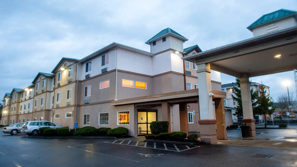 Pierce County wants to convert another motel into a homeless shelter. This is where