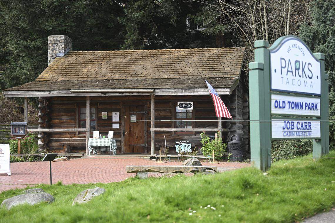The Job Carr Museum is celebrating its 25th anniversary, pictured on Friday, April 3, 2026, at Old Town Park in Tacoma, Wash.