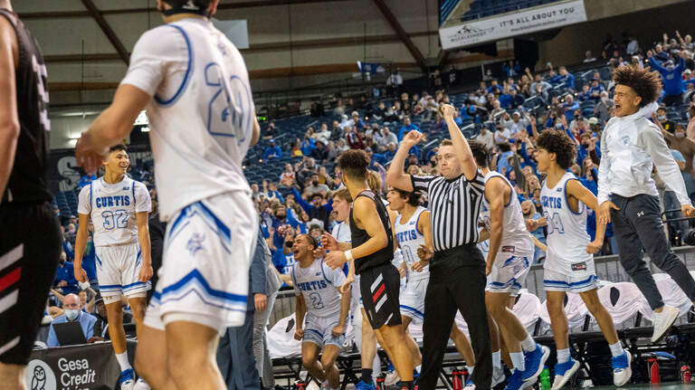 Semifinal action from 3A/4A state basketball, Day 3