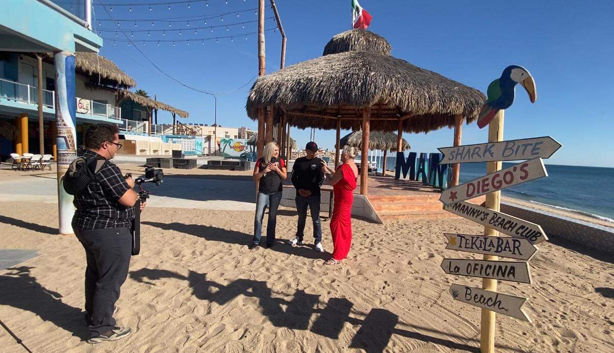Dawn Heilbrun, a real estate broker in Orting, filmed an episode for American Dream TV in Puerto Peñasco, Mexico.
