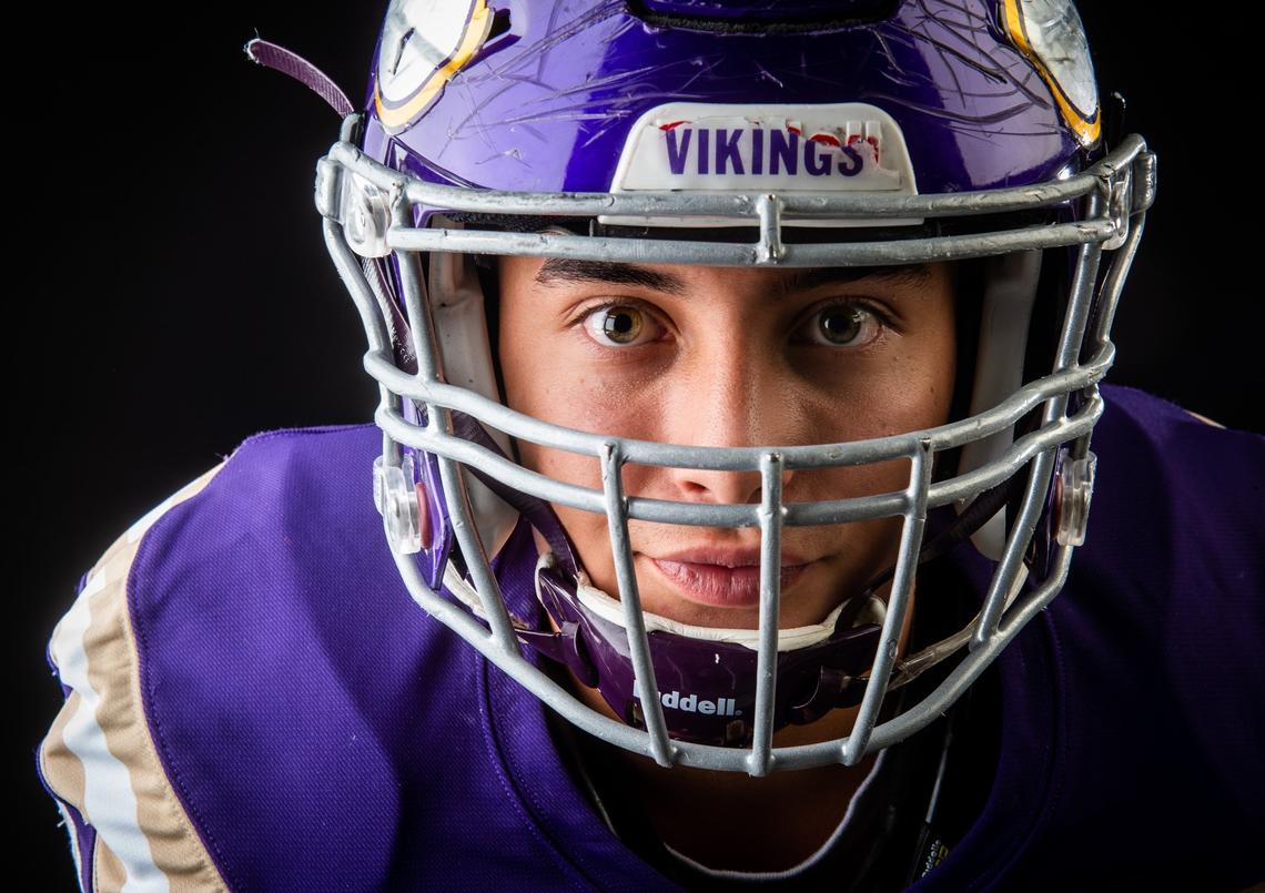 Puyallup’s Danny Uluilakepa photographed at the Tacoma News Tribune in Tacoma, Wash., on Sunday, Dec. 2, 2018.