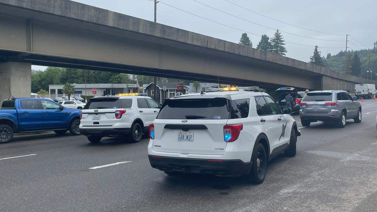 An apparent road-rage incident in Gorst on state Route 16 Monday left a University Place man with a gunshot wound.