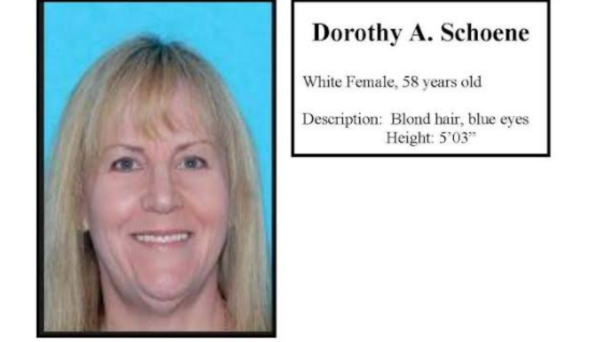 Dorothy Schoene was last seen at about 4 p.m. March 1 in downtown Puyallup, according to a missing person bulletin from Puyallup Police Department.