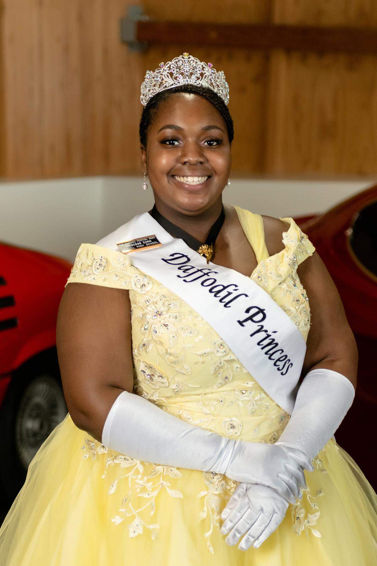 Zana Stewart from Bethel High School is one of the many BIPOC princesses on this year’s Daffodil court.