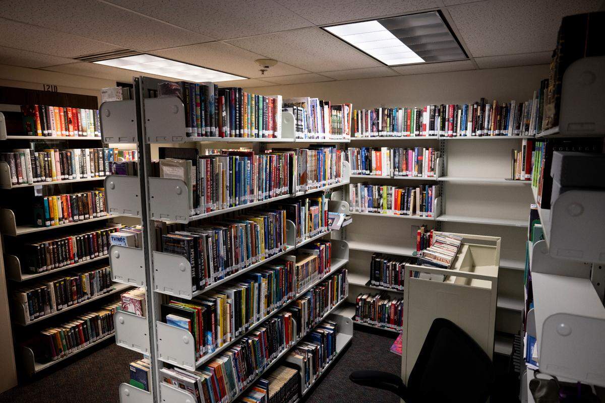 The 1,700 students at Puyallup High School have to check out books from a single room and usually wait a day to get the book. Prop 1, which voters will decide on Feb. 13, would fund improvements to the school through a capital levy.