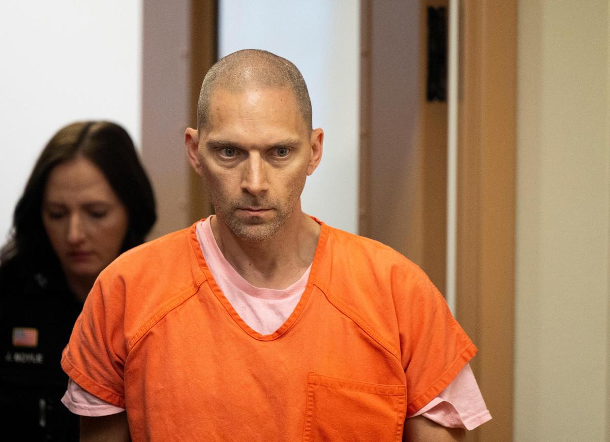 Jason Matthew Frederick, 45, is charged in Pierce County Superior Court with first-degree murder on Friday, June 13, 2025, in Tacoma. He’s accused of fatally shooting his 66-year-old stepdad.