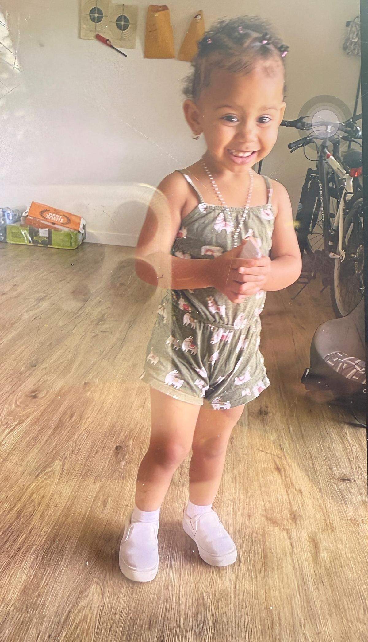 Delilah Everett, the missing two-year-old girl, is pictured in this photo used for her Amber Alert. She was kidnapped around 9:10 a.m. on South Steele Street Saturday morning, according to a Tacoma Police Department media release. The investigation remains ongoing.
