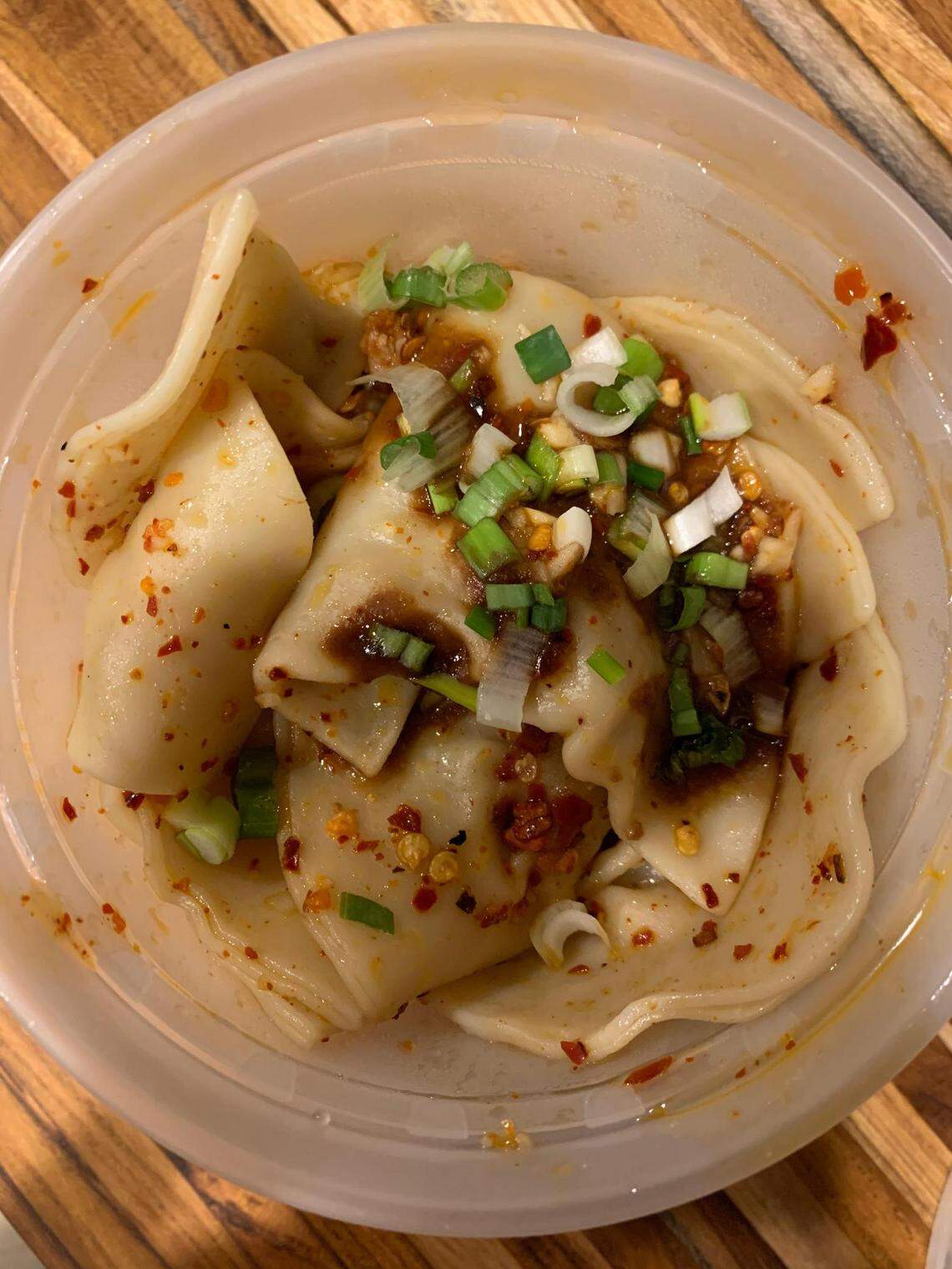 A dozen dumplings in Szechuan should be on every order from Tacoma Szechuan in Lakewood, Wash.