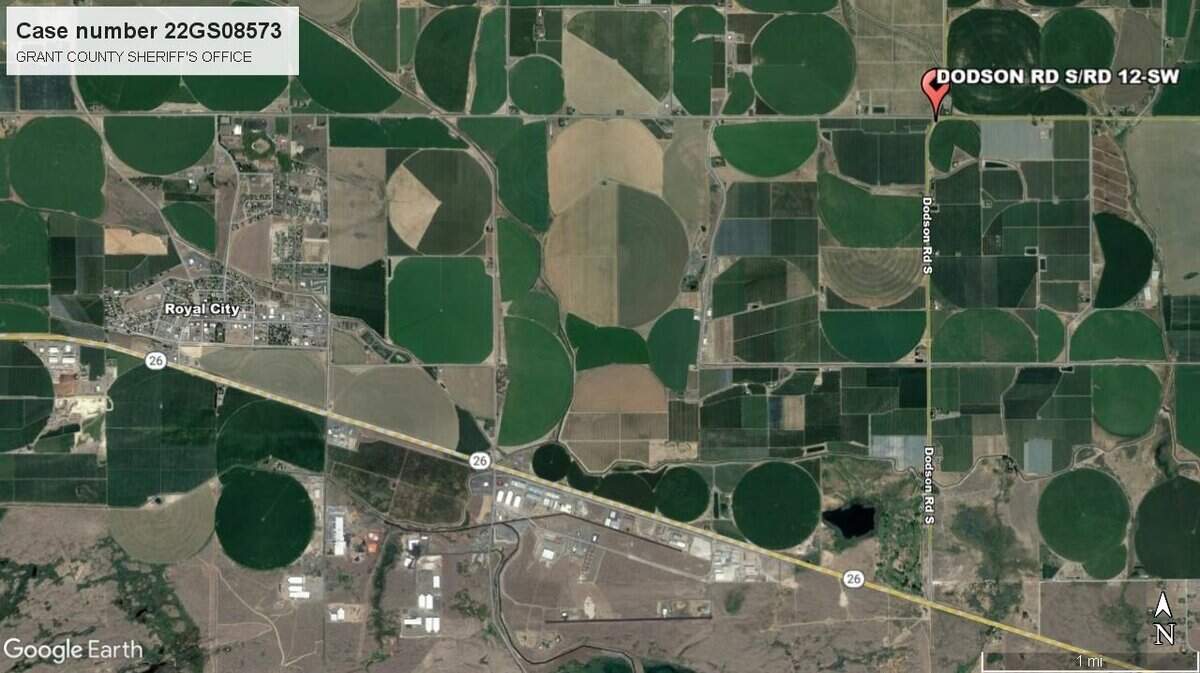 A woman died inside a canal on July 24, 2022, near Royal City, Washington, authorities said. She was trying to save her dog when she fell into the water.