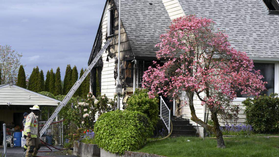 Afternoon house fire in Titlow extinguished, homeowner uninjured