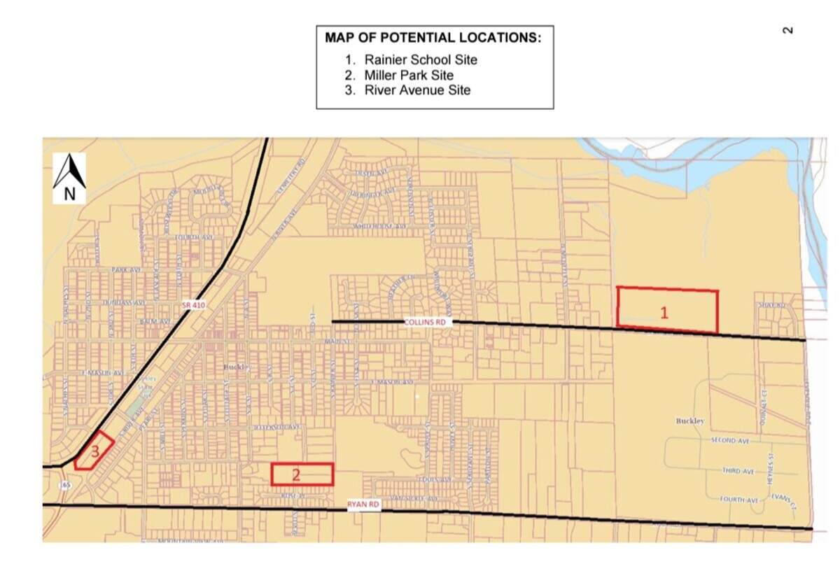 The Enumclaw Pickleball Association has a proposal to construct a 12-court indoor pickleball facility with parking in Buckley.
