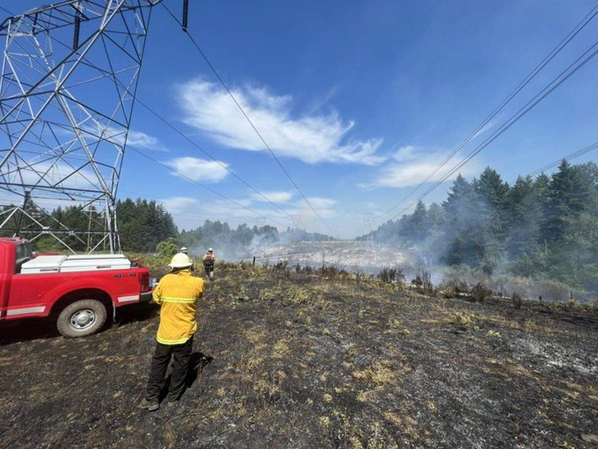 South Pierce Fire & Rescue issued a level 3 evacuation notice July 6, 2023 for an area near Roy.