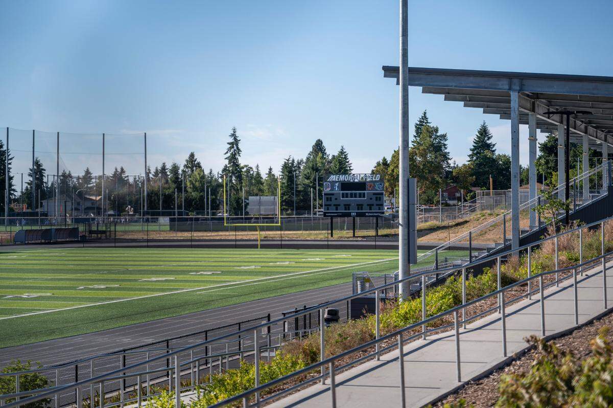 Federal Way Memorial Field is pictured on Monday, July 7, 2025, in Federal Way, Wash.