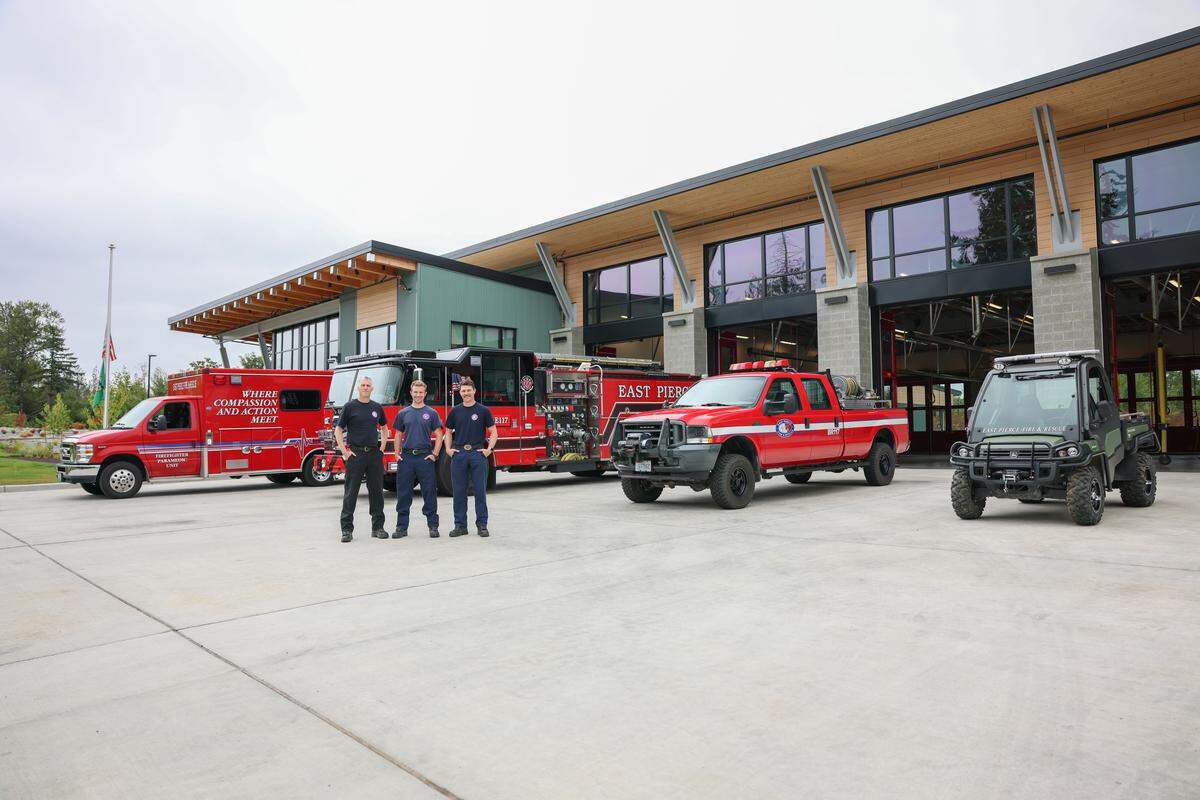 East Pierce Fire & Rescue Station No. 117 opened last summer at Tehaleh.