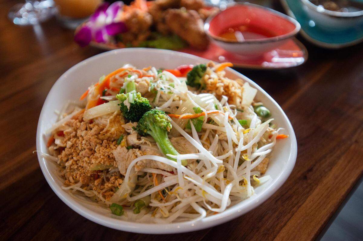 Singapore Style Rice Noodles in Saigon House Vietnamese Cuisine in Tacoma, Wash., on Sunday, Jan. 10, 2021.