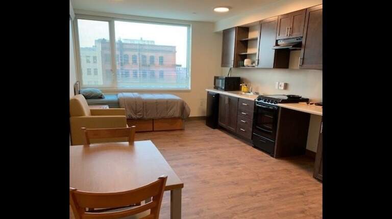 Chief Seattle Club opens this new housing development for homeless households