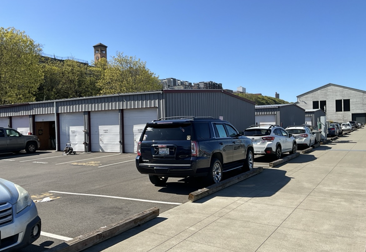 A view of Site 11, 821 Dock St., as seen last April. The property is on the market for redevelopment.