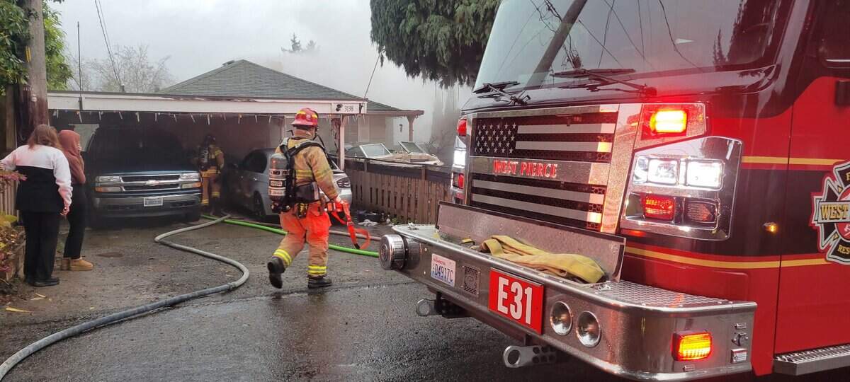 12 animals were found dead from a house fire in Pierce County on Dec. 4, 2025.