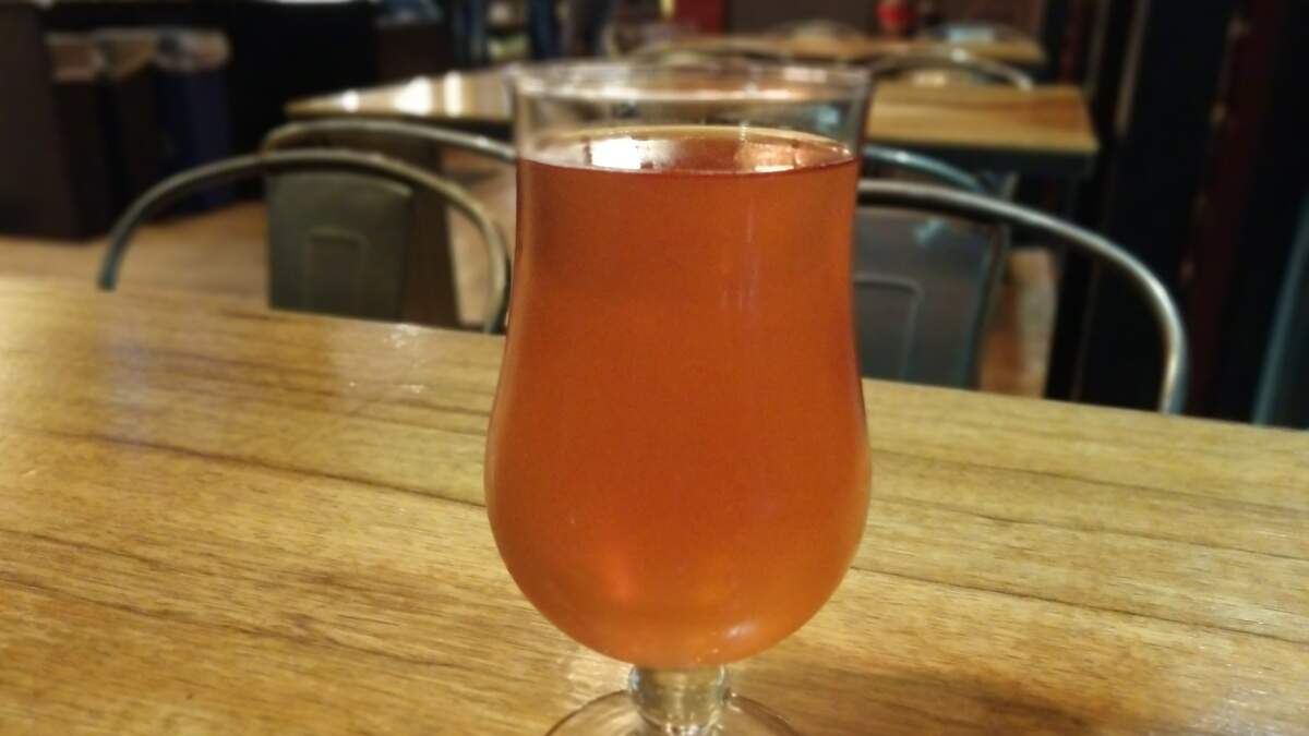 A glass of beer from Beer Star Tacoma.