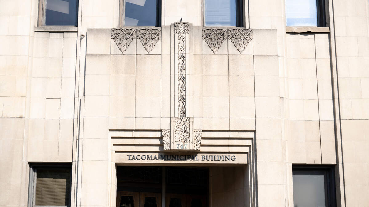 The Tacoma Municipal Building, on Thursday, Sept. 5, 2024, in Tacoma.