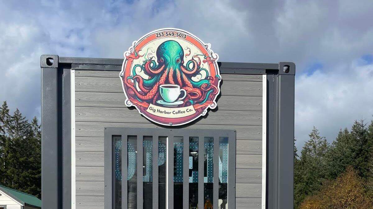 Gig Harbor Coffee Co. had its soft opening Monday, Oct. 20, 2025 on the Key Peninsula near Gig Harbor, Wash.