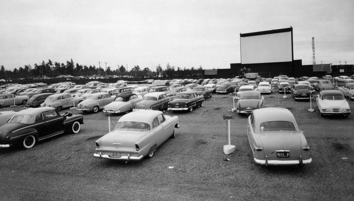 This photo shows the Star-Lite theater in its heyday in 1957.