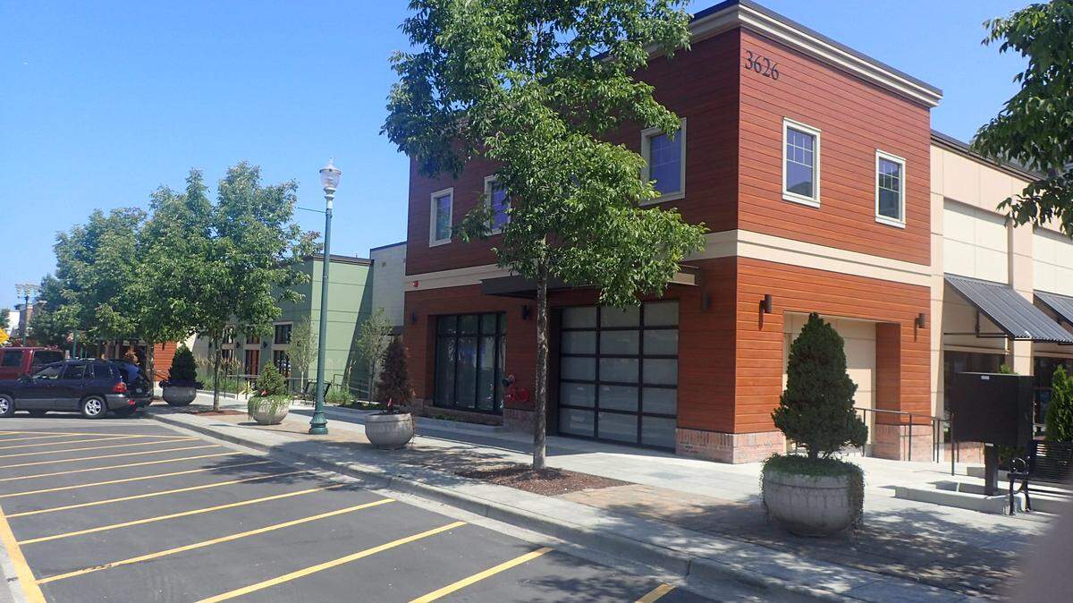 3626 Market Place W., University Place in the Village at Chambers Bay (seen here in 2019), will be home to a new Five Guys restaurant. Additionally, 90-minute parking meters are being added to the street to help monitor parking.