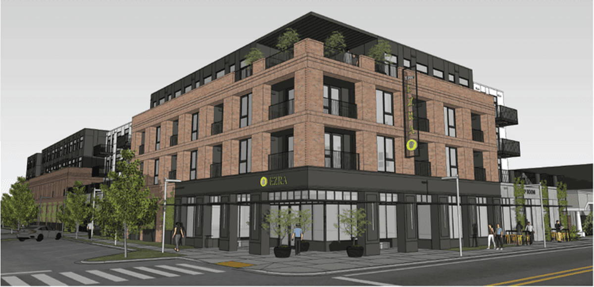 The Ezra at Pioneer Park will be in the parking lot at 330 Third St. SW.