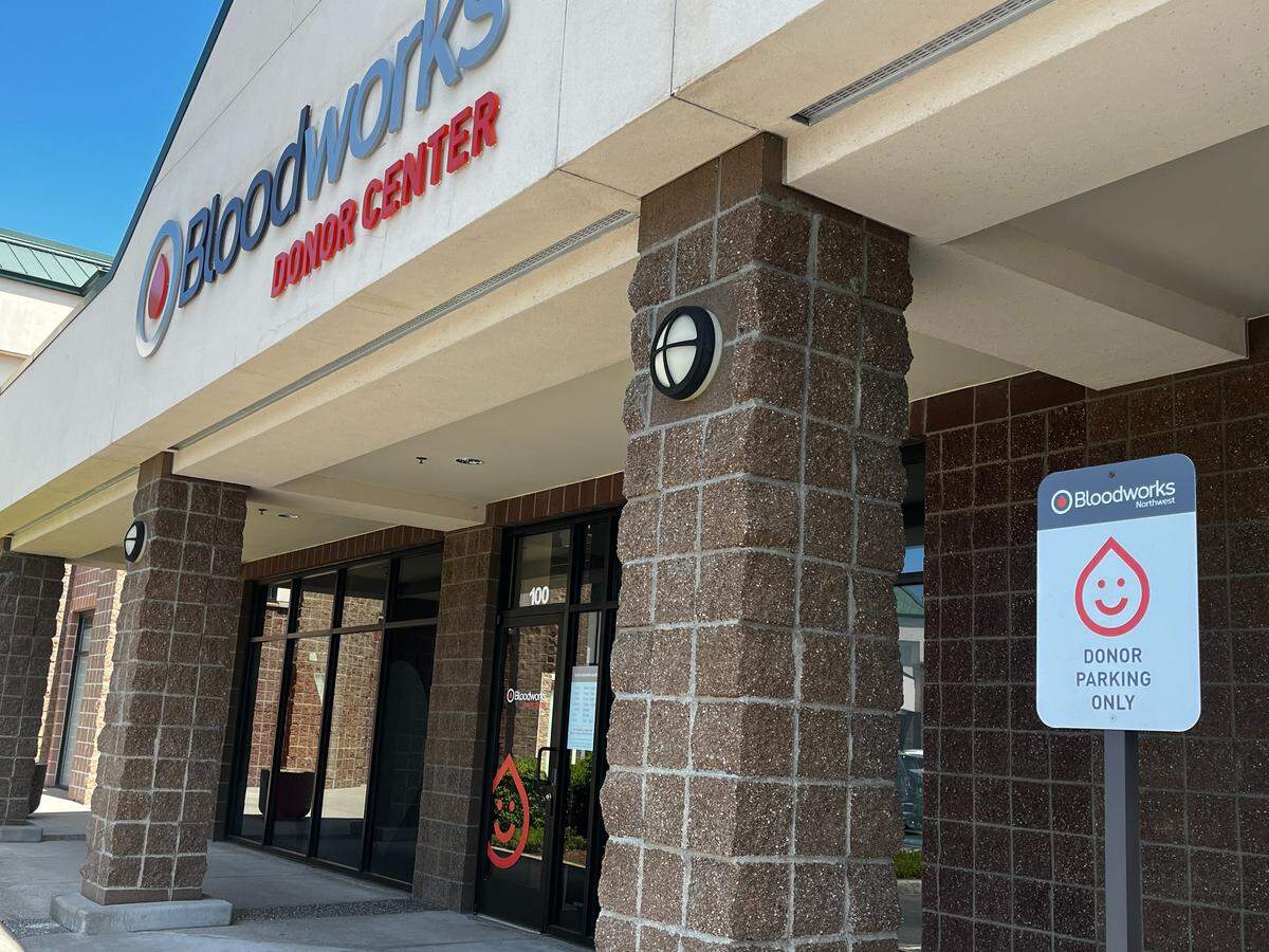 The new Bloodworks Northwest donor center in Tacoma is open five days a week.