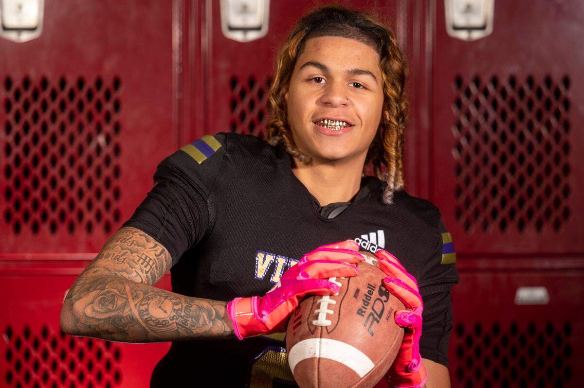 Puyallup’s Jordan Dwyer photographed at Mount Tahoma High School on Monday, Dec. 20, 2021.