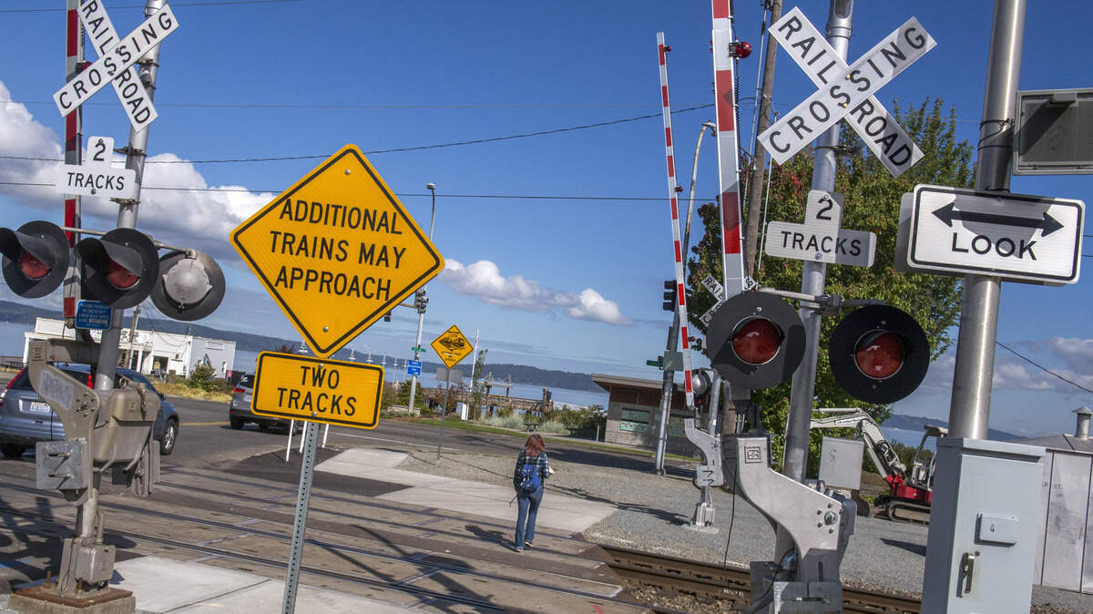 New signage, pavement, fencing and crossing arms made the McCarver Street railroad crossing in Tacoma much safer. Similar improvements are coming to other city rail crossings next month.