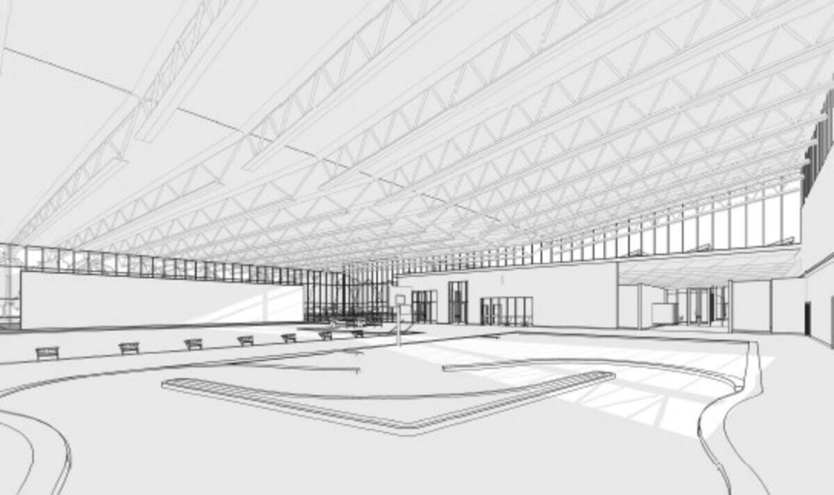 This image from the PenMet Parks Aquatic Center Feasibility Study shows what the proposed facility could look like.