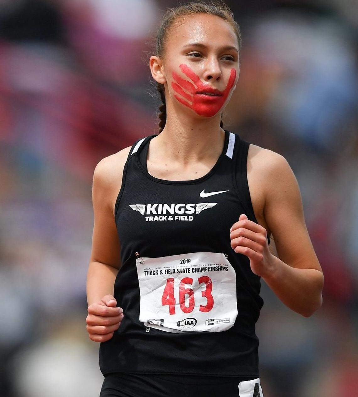 University of Washington student and athletic advocate for Missing and Murdered Indigenous Women Rosalie Fish, a Cowlitz Indian Tribe member, spoke during the Seattle CityClub’s “Civic Boot Camp: Native American Youth Advocacy” digital event Friday afternoon, June 11.