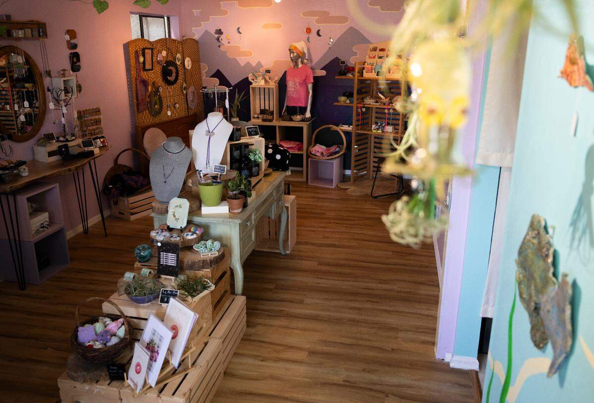 Grit City Made, a new artist-owned store offering craft goods, on Thursday, July 10, 2025, in Tacoma.