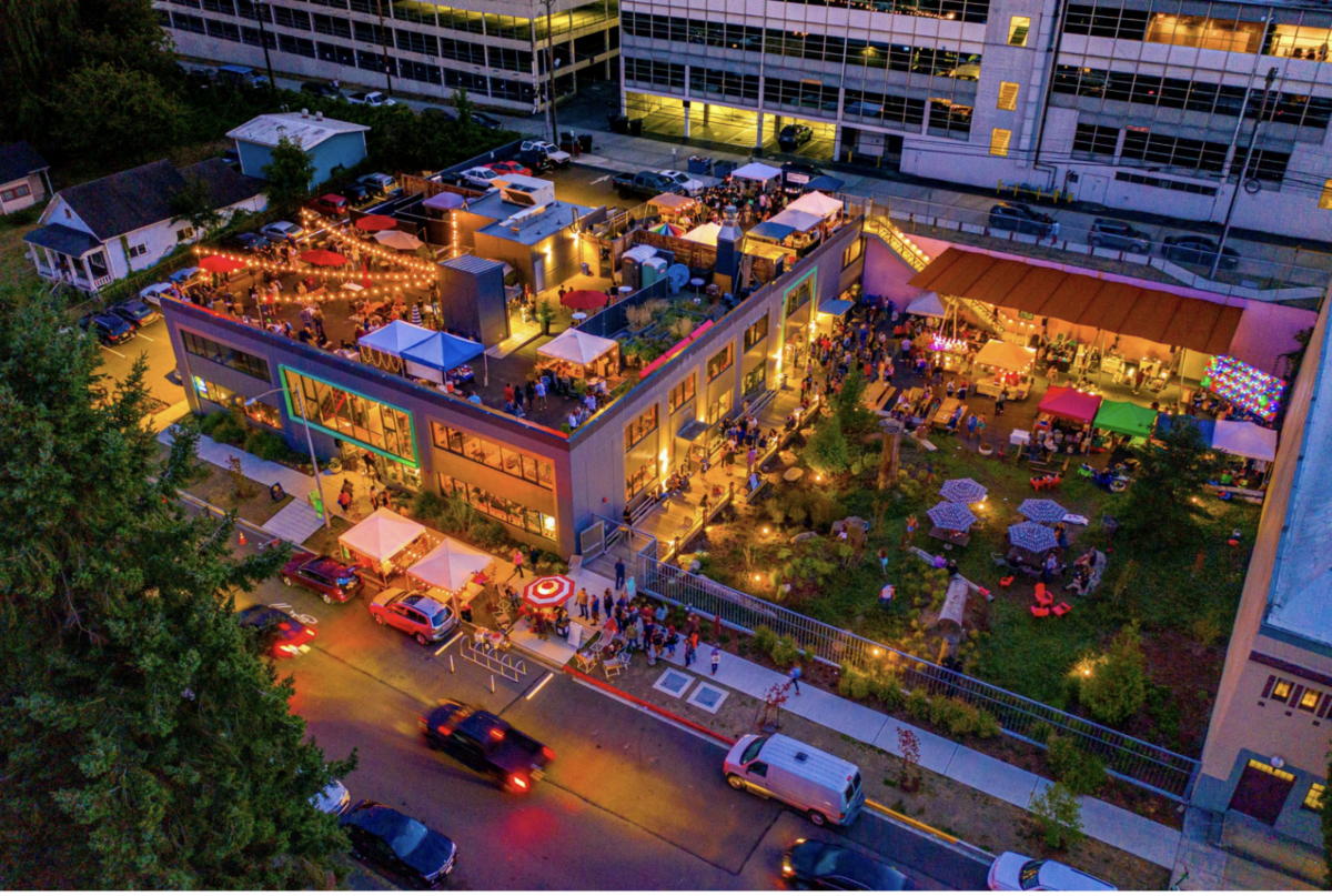 Alma Tacoma operated as a community hub with music, art, food, festivals and more from 2018-2023. The Puyallup Tribe described the gifting of the building as “simply unprecedented,” adding that they will assign staff to “explore future uses” with the goal of “aligning it with the Tribe’s values and community priorities.”