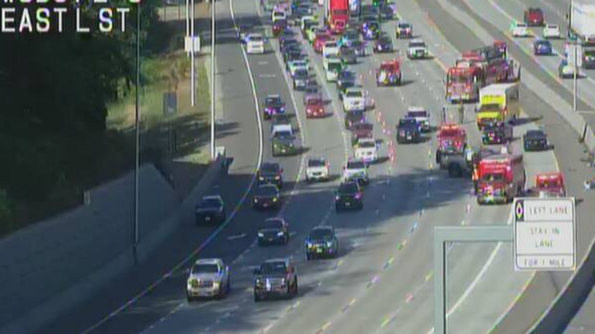 A wreck in Tacoma is snarling traffic on I-5.