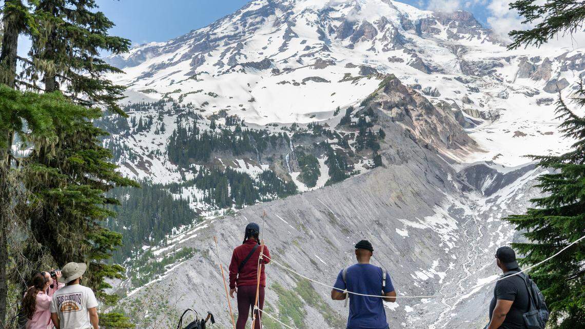 Mount Rainier’s glaciers are disappearing. What happens when they’re gone?