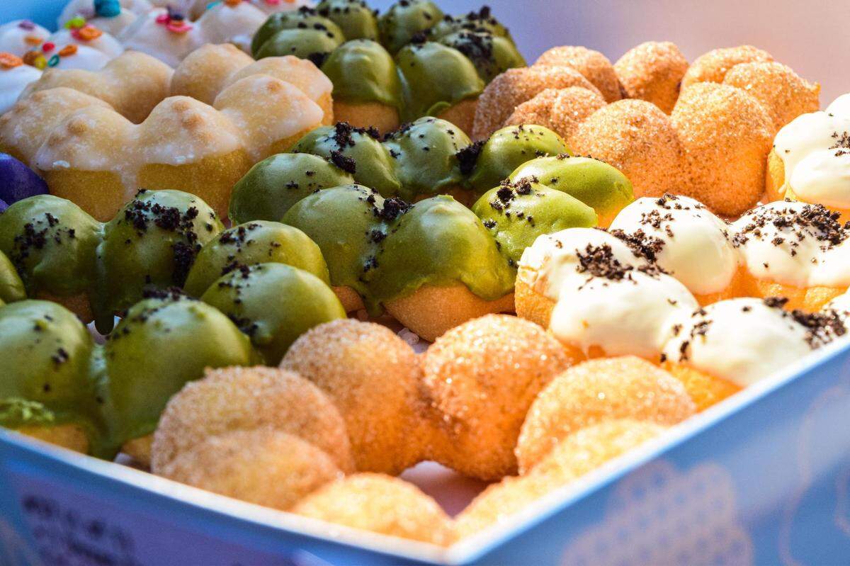 Mochi doughnuts are beloved for their airy texture and fun shape, a cross between Japanese mochi, Hawaiian poi and American raised rounds.